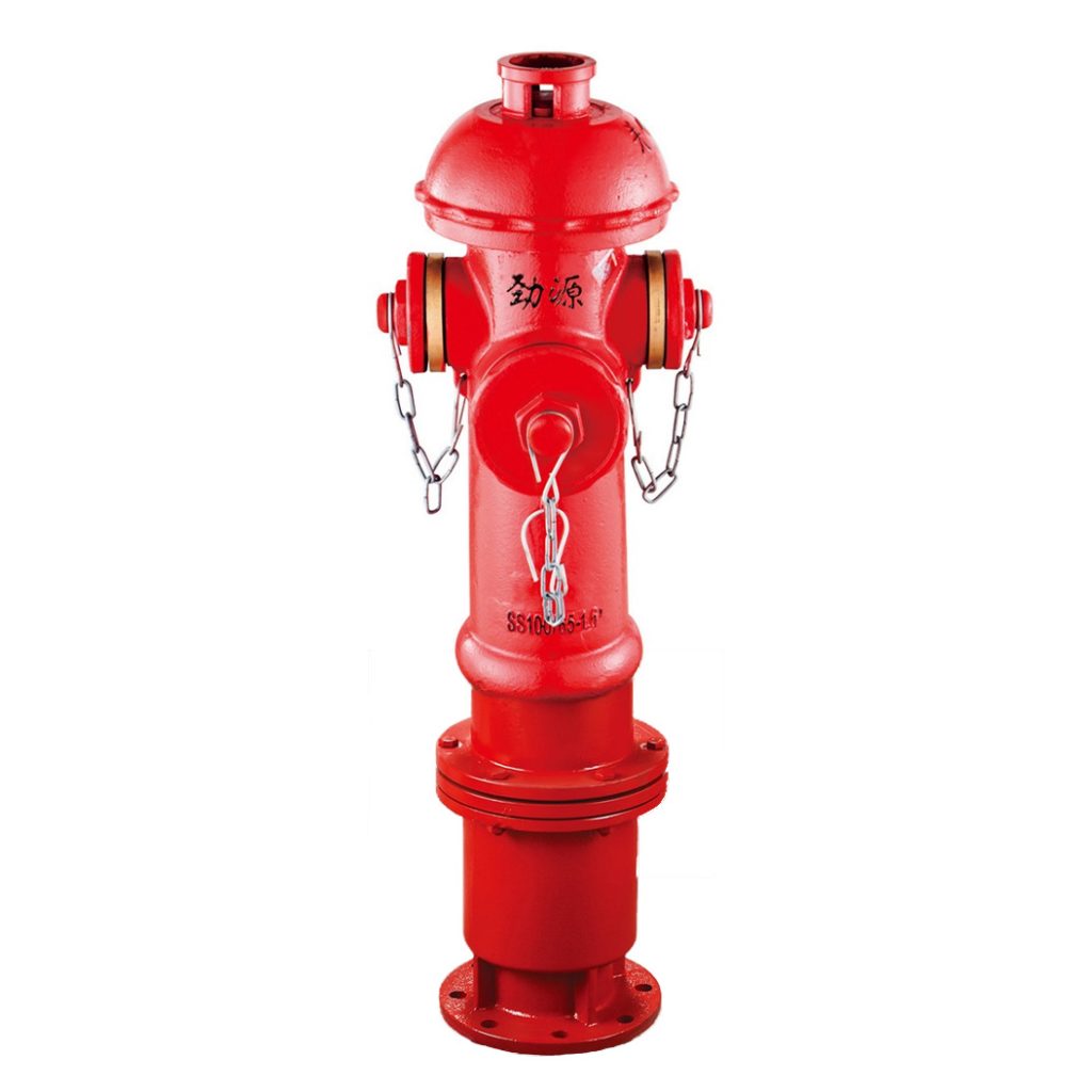 Encrypted above ground fire hydrant