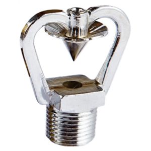 Impact water curtain nozzle