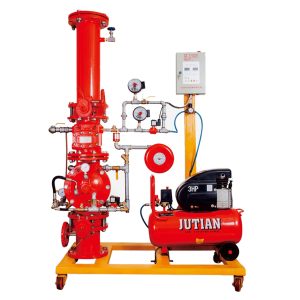 Pre-action alarm valve group